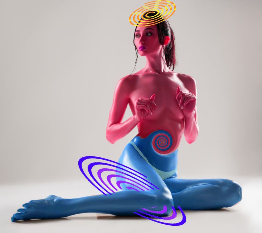 Kundalini Energiefluss im Körper Kundalini Aufstieg mit Prana und Apana